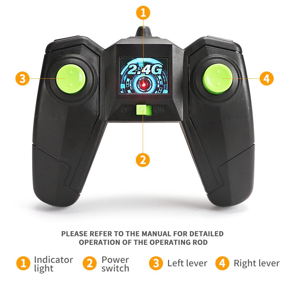 Радиоуправляемый автомобиль с дистанционным управлением, высокоскоростной 3D флип-дрифт-гусеничный робот с батарейным питанием, радиоуправляемая машина для трюков на радиоуправлении для мальчиков и девочек на день рождения