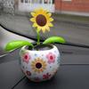 Автомобильное украшение Автоматически качающееся на солнечной энергии Яркое Множество стилей Игрушка-антистресс Декор салона Цветной Анимированный Болванчик Танцор Декор приборной панели автомобиля