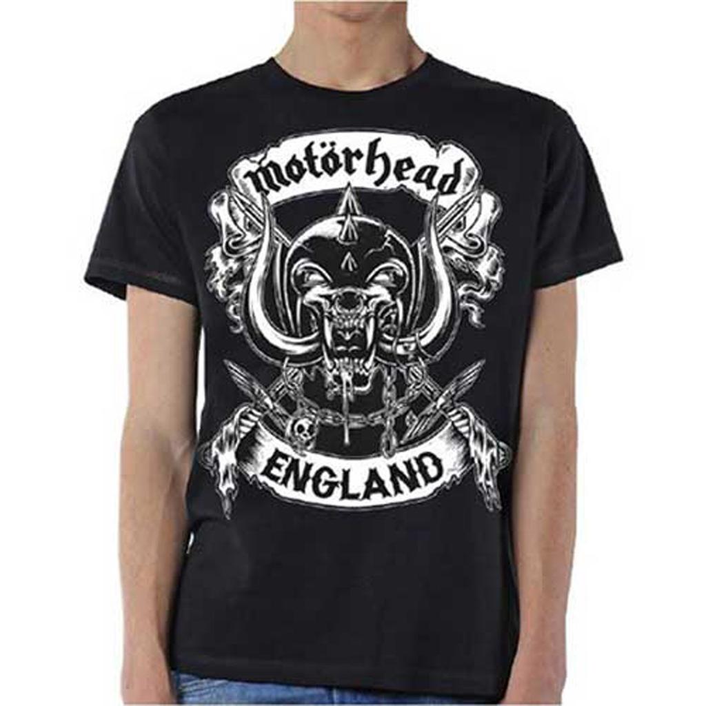 Motorhead Crossed Swords England Crest Unisex TShirt