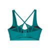 Puma Aop Bra однотонный повседневный спортивный бюстгальтер с перекрестными бретелями сзади женское нижнее белье зеленый 525139-42