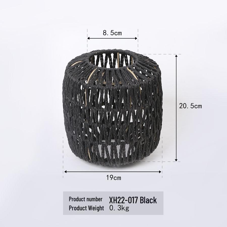 Handmade Woven Pendant Lampshades for Restaurants and Homestays