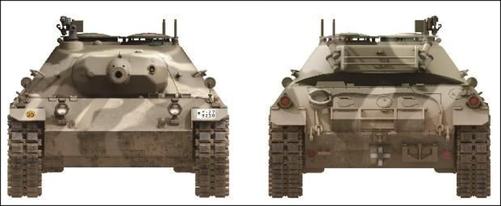 Amusing Hobby 1/35 Scale German Prototype Reconnaissance Tank RU251 Plastic Model Kit AMH35A055