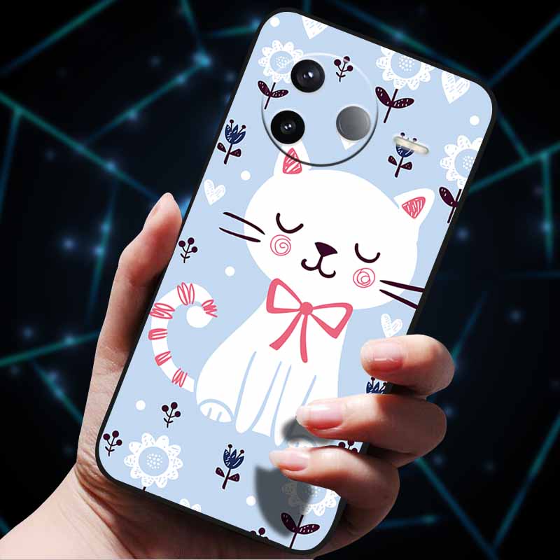 For Xiaomi POCO F7 Ultra Case Xiaomi POCO F7 Pro 3D Flowers Emboss Soft Silicone Phone Cases for POCOF7 Pro Back Cover Coque Bag