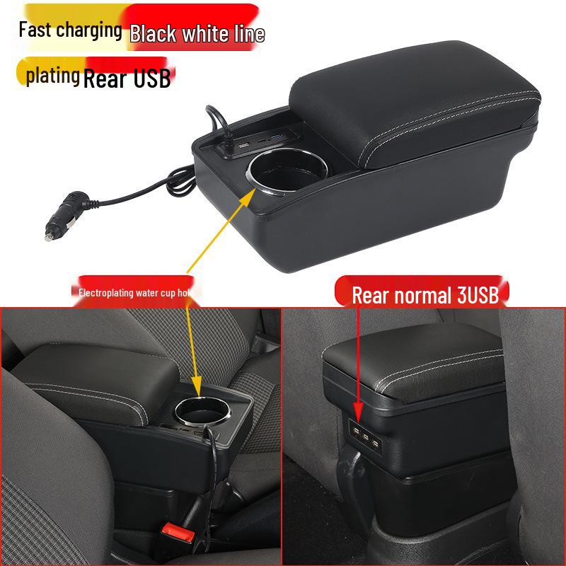 Universal Car Center Console Armrest Box Storage