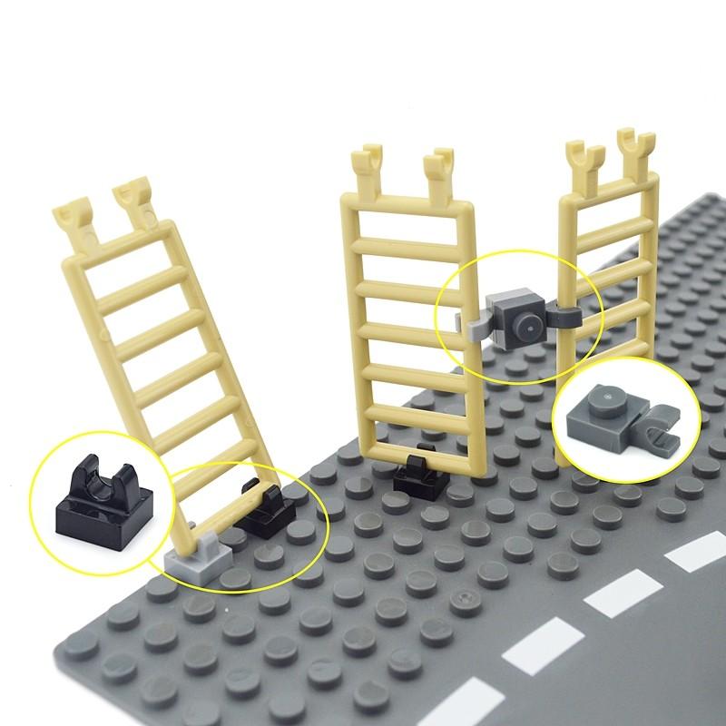 10 шт. лестниц, совместимых с 6020 ограждением, сборными строительными блоками, запасными частями для детского конструктора MOC