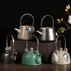 Retro Lifting Beam Teapot Pu'er Teapot Pot for Tea Teapots Teaware Chinese Tea Set and Coffee Heated Kettle Puer Cup Mug Service