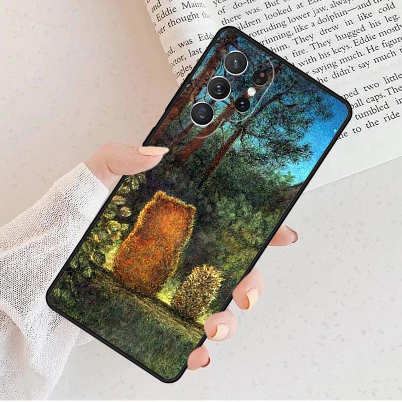 Чехол для телефона 'Ёжик в тумане' Для Samsung Galaxy S25 S23 S30 S8 S21 S20 FE S24 S22 Note 10 20 Plus lite Ultra