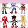 Adorable 28cm Sonic The Hedgehog Shadow Amy Rose Knuckle Tail Plush Toy For All Ages