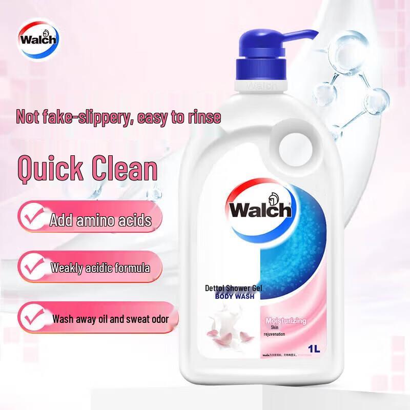 Walch 1L Amino Acid Skin-Softening Shower Gel