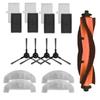 For Mova E10 E20 PLUS Vacuum Main Side Brush Filter Mop Cloth Replacement Set