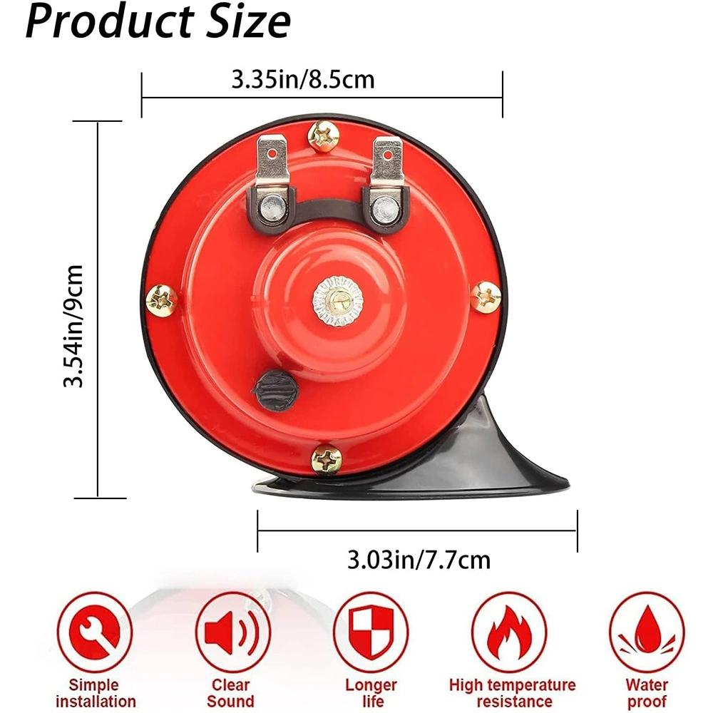 Воздушный автомобильный гудок 12 В/24 В для грузовиков, внедорожников, автофургонов, поездов и лодок