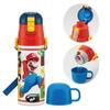 Skater Stainless Steel Water Bottle Direct Drinking 470ml Cup Drinking 430ml Super Mario 23 Lightweight Type Boys Water Bottle Sports Bottle Cute Kids