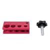 Spark Plug Gap Tool Aluminum Easy To Use Accurate for Most 10mm 12mm 14mm 16mm Spark Plugs Red