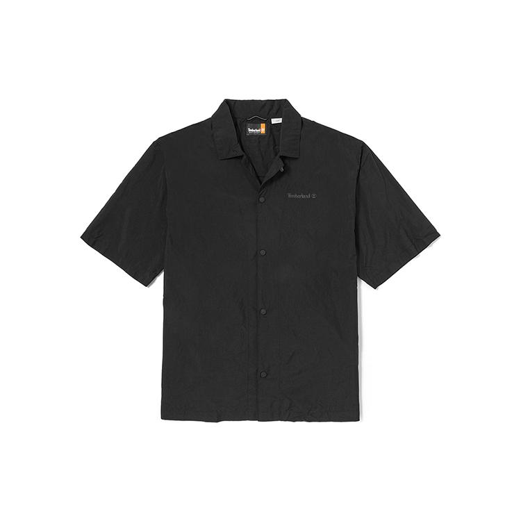 Timberland Shirts Men's Black Lapel Moderate Other A5SKQ-001