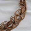 Bohemian Style Female Waist Rope Woven Knot Dress Waistband Casual Ethnic Style Waist Chain  Girls