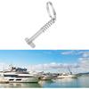 316 Stainless Steel Quick Release Pin Bimini Top Pin Used Length 1.61", Overall Length 2 ", Diameter 0.31 ", Marine Hardware