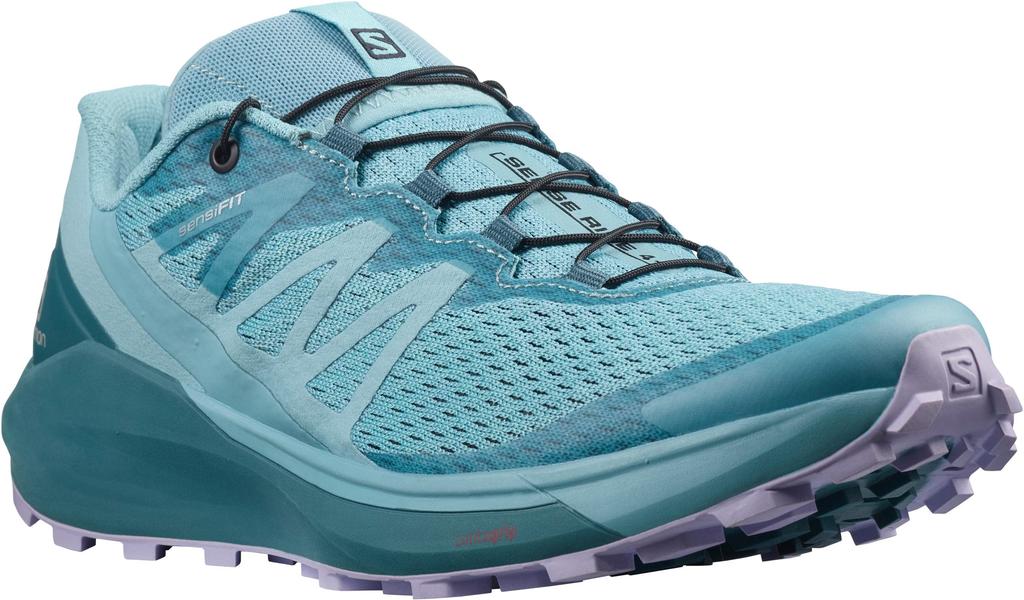 SALOMON Sense Ride 4 Trail Running Size Delphinium Women's Shoes, L41450200, 23.0 Cm, Blue/Mallard Blue/Lavender