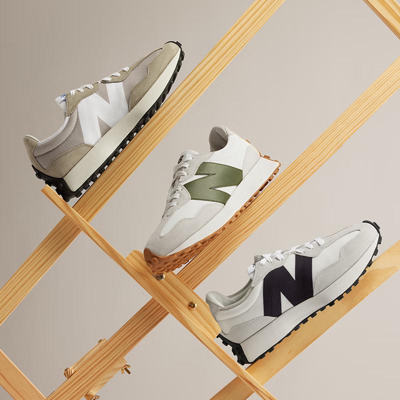New Balance Унисекс Повседневные кроссовки серии 327