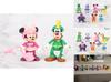Disney Mickey Mouse Friends Collectible Figure Set Toy Ornament For Kids