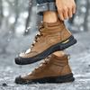 Модные мужские повседневные ботинки, обувь для мотокросса, удобные зимние мужские ботинки из натуральной кожи, модная мужская обувь класса люкс, походные ботинки