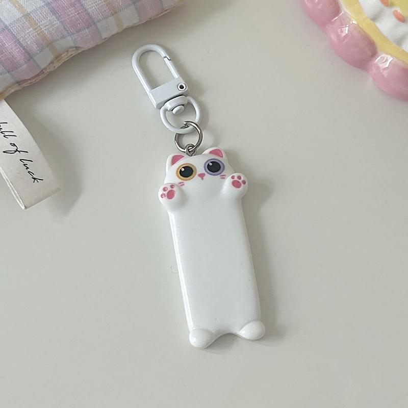 1 шт., кулон в виде мультяшного животного Kawaii, милый брелок для ключей в виде кошки, ищущей объятий, милый автомобильный брелок для детского подарка