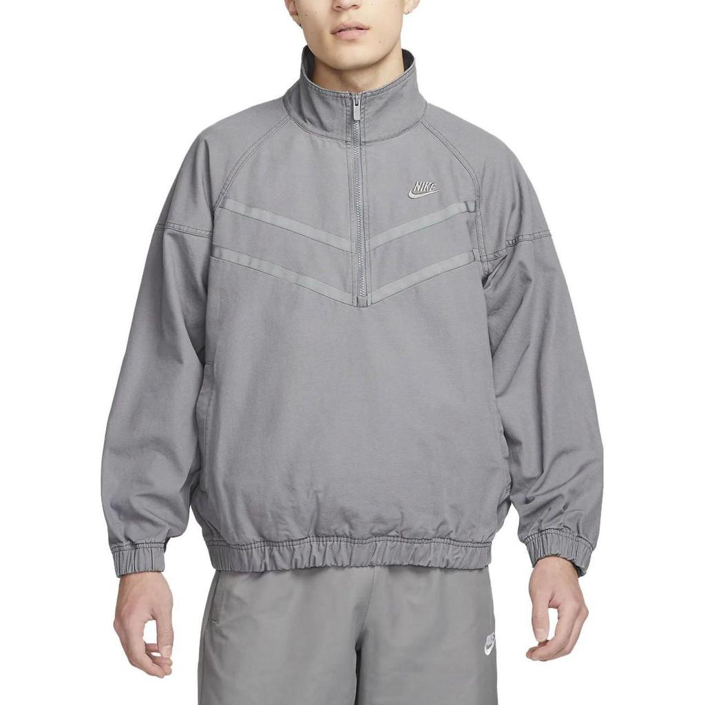 Nike Куртки Мужские Темно-серый Стойка Умеренный Прочее DX0697-084
