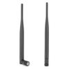 2PCs Router Antenna Durable WIFI System 6DB High Gain 2.4 5.8G Dual‑Band SMA Inner Hole