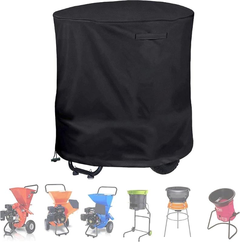 Чехол для измельчителя древесины Чехол для машины-измельчителя с пыленепроницаемым дизайном, устойчивый к разрывам, ткань Оксфорд 210D для садового инструмента