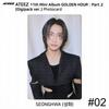 ATEEZ 11th Mini Album Golden Hour Part.2 Digipack Ver Official Photocard KPOP