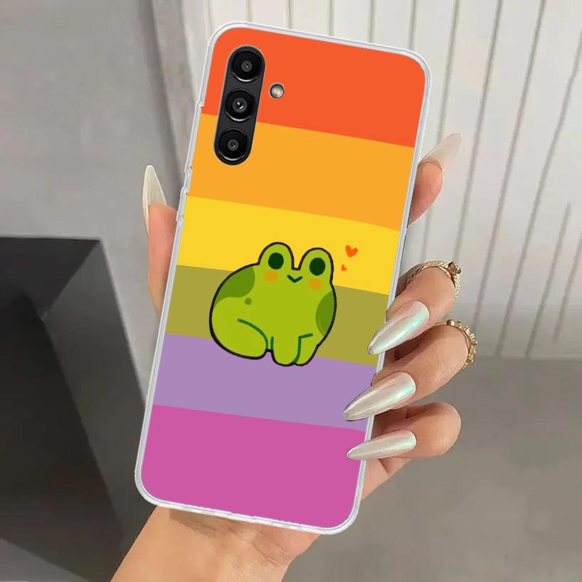 Cottagecore Frog Mushroom Kawaii Phone Case for Samsung Galaxy A17 A16 A37 A26 A36 A57 A56 A15 A25 A35 A55 A14 A24 A34 A54 A13 A