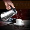 Stainless Steel Coffee Pot Mocha Espresso Latte Percolator Stove Portable Coffee Maker Drink Tool Latte Stovetop Coffee Maker