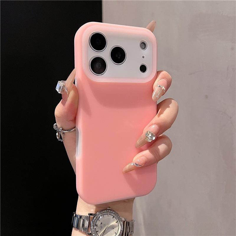 Подходит для IPhone 17, Желеобразный Жидкий Силикон, Защитный Чехол с Полным Покрытием, Ощущение Кожи, для Apple 16 Pro Max