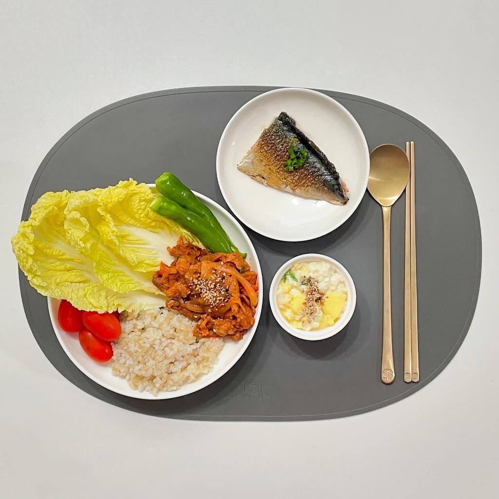 [MADE IN KOREA] Diar - Silicone Table Mat - Waterproof & Heat Resistant Dining Placemat (15 Colors)