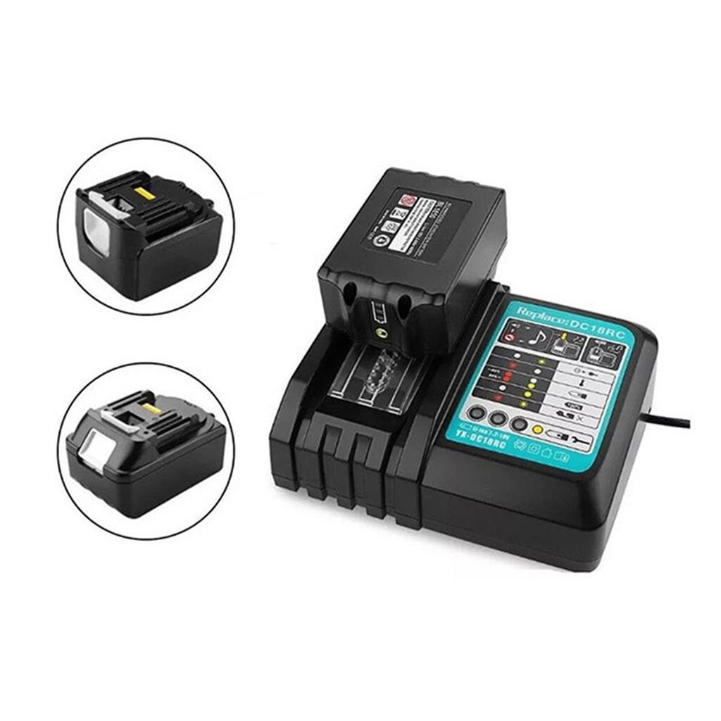 DC18RC Зарядное устройство для литий-ионных аккумуляторов 18 В 14,4 В BL1815 BL1860 BL1430 BL1450 BL1830 DC7100 DC711