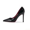 Star Style Luxury Shoes For Women Red Shiny Bottom Pumps Brand High Heel Shoes 12cm Sexy Party Pointed Toe Wedding Shoes Size 44
