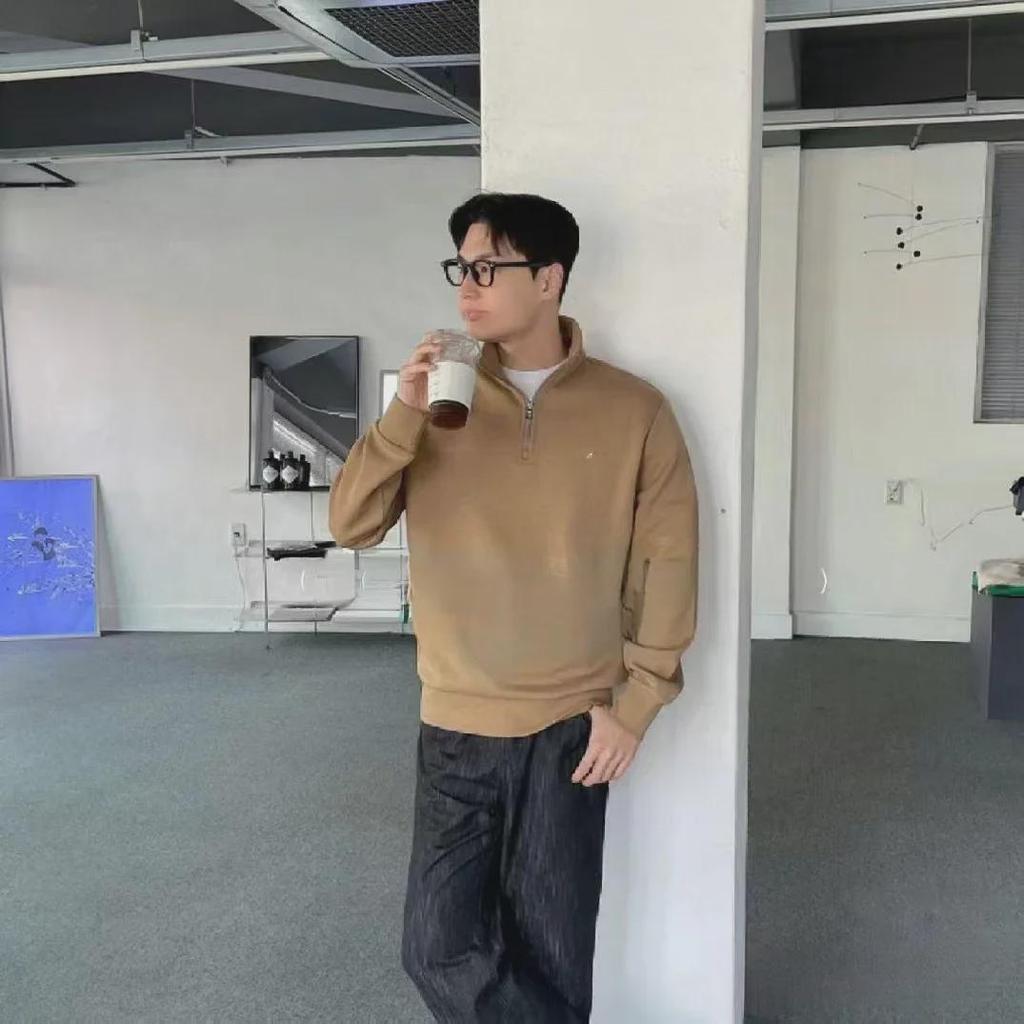 Унисекс RL Pony Logo Толстовка с застежкой-молнией на половину длины