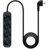 NANOCABLE 10.37.0004-NS-BK - Multiprise avec 4 Prises, 1,4 m, Noir