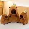 Capybara Animal Plush Doll With Soft Pp Cotton Filling For Giftgiving