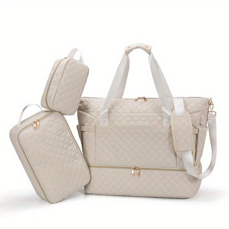 Mommy Bag Large Capacity Leisure Sports Diaper Bag Mother's Portable One Shoulder Travel Adjustable Trolley Luggage Bag Baby Bag