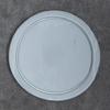 Rikizo Plate Beignet White Diameter 24 x Height Made in Japan 0.5cm R-892510