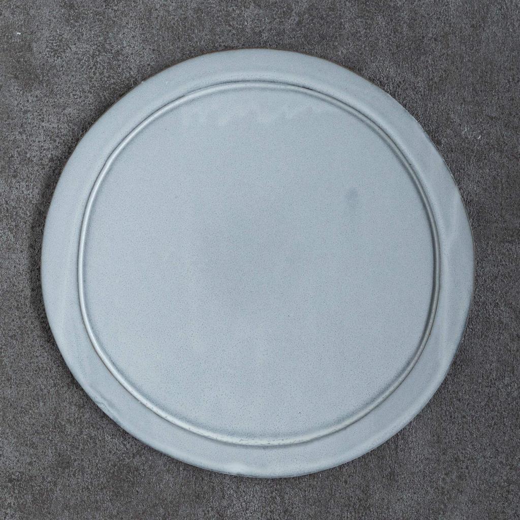 Rikizo Plate Beignet White Diameter 24 x Height Made in Japan 0.5cm R-892510