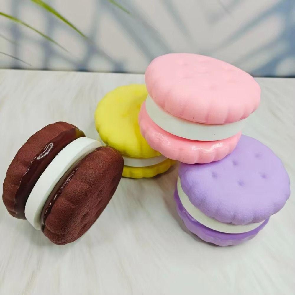 Slow Rising Pinching Squishy Fidget Toy Portable Squeeze Toy Slow Rebound Cake Toy Educational Toy