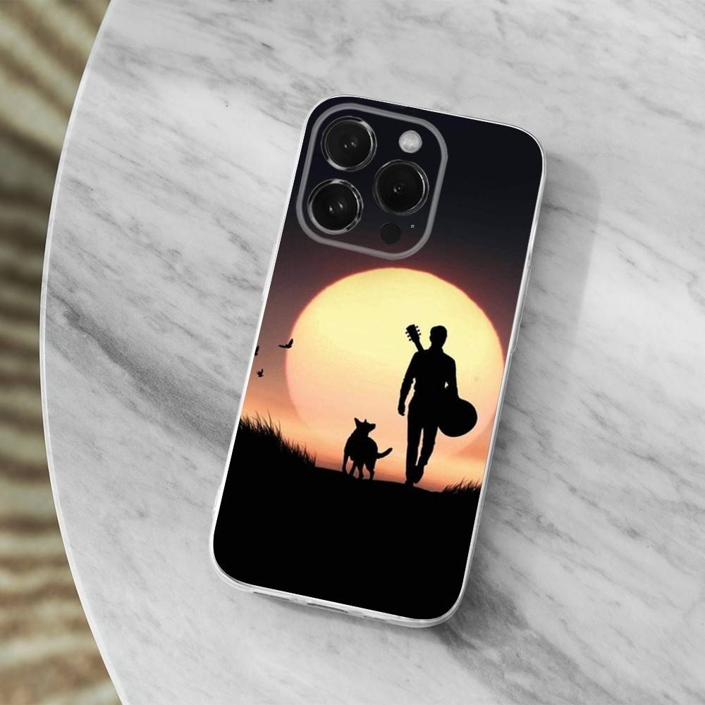 Hunter Dog For iPhone 12,Mini,16,X,17,Plus,11,Max,13,XR,15,Pro,14,SE,XS,Transparent Soft Cover Case
