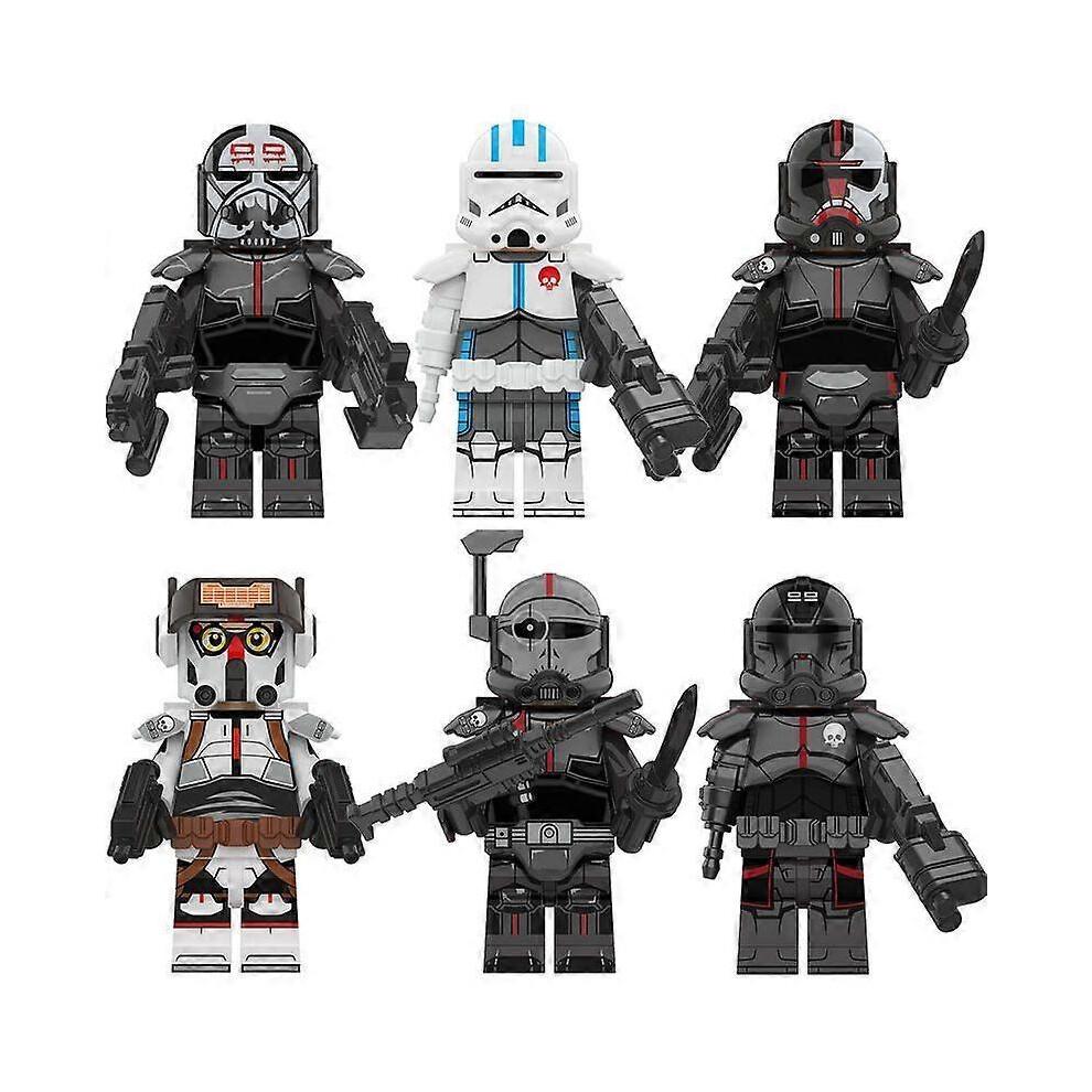 Scale Models Star Wars Bad Batch Custom Minifigure 5-Pack