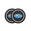 Subaru 2pcs Car Coaster Water Cup Slot Non-Slip Mat Pad Silicone For STI Mpreza Crosstrek WRX Legacy XV Smart Forester Outback Z13