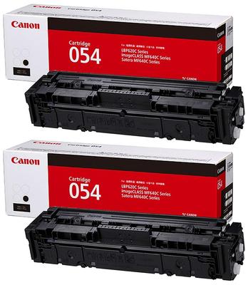 Canon Оригинальный тонер-картридж 054 черный набор из 2 шт. CRG-054BLK