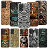 Mayan Stone Totem Pole Phone Case for Samsung Galaxy A17 A16 A15 A14 A13 A57 A56 A55 A54 A53 A37 A36 A35 A34 A33 A26 A25 A24 A23