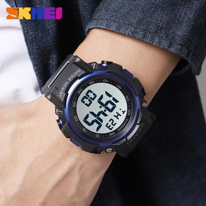 Moment Beauty Мужские электронные часы студенческие многофункциональные спортивные часы спортивные уличные водонепроницаемые электронные часы светодиодные часы