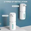 Automatic Non-Contact Induction Foam Soap Dispenser 380ml USB Charging 4-speed Hand Washing Machine Wall-mounted Dispenser