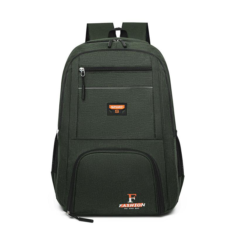 New Backpack Simple Casual Large Capacity Student Schoolbag Outdoor Commuting Business Computer Backpack